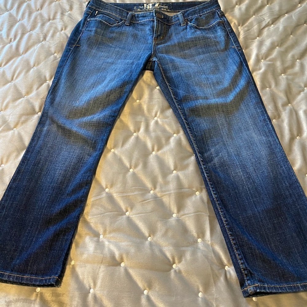 !It Jeans Los Angeles Cropped Flare Low Rise size 29 - Picture 5 of 5